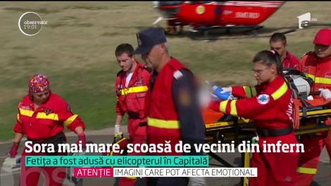 O mamă şi fiica ei cea mică au ars de vii într-un incendiu extrem de violent, în apartamentul din Constanţa