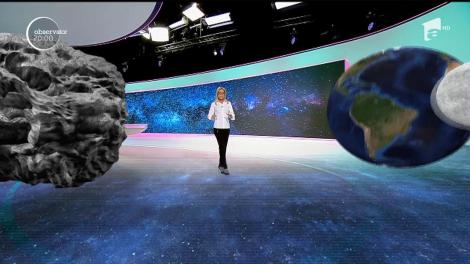 Un asteroid cu dimensiuni-record trece aproape de Pământ. Se ia în calcul o eventuală desprindere a unor roci cosmice