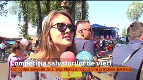 A început Campionatul Mondial de Descarcerare. Salvatori din 16 ţări şi-au dat întâlnire la Târgu Mureş