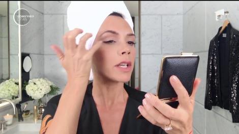 Victoria Beckham, machiaj perfect pentru covorul roşu