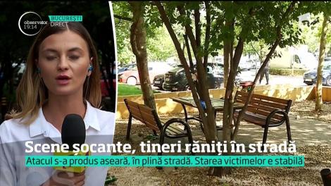 Trei adolescenţi, toţi de 14 ani, au fost înjunghiaţi într-o ambuscadă
