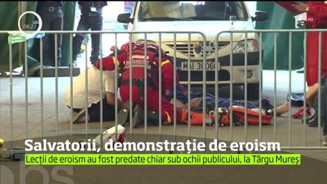 Competiţia Mondială de Descarcerare şi de Acordare a Primului Ajutor Calificat a avut loc la Târgu Mureş