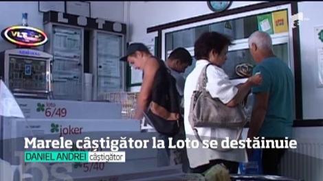 Afaceristul din Vaslui, care a câştigat marele premiu la Loto 6/49, se destăiunie