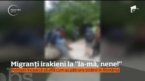 Trei migranţi irakieni au încercat să iasă din România cu ajutorul unor cuplu care îi luase la autostop