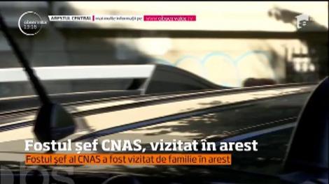 E zi de vizită la arest pentru fostul şef al Casei Naţionale de Sănătate, Marian Burcea