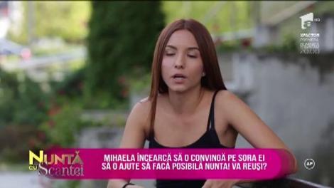 Primele probleme pentru Mihaela şi Mihai! Fosta concurentă de la "Mireasă pentru fiul meu" încearcă să o convingă pe sora ei să vină la nuntă