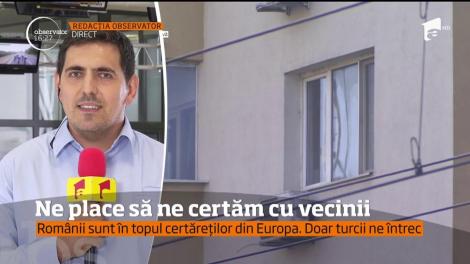 Românii sunt în topul certăreţilor din Europa, Doar turcii ne întrec