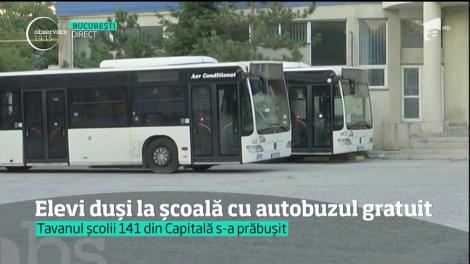 Elevii din Bucureşti urmează să fie transportaţi la şcoli cu RATB-ul