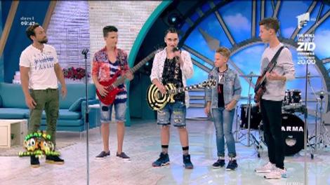 Copiii de la Alarma, single nou: ”Videoclipul a fost filmat la un pool party”