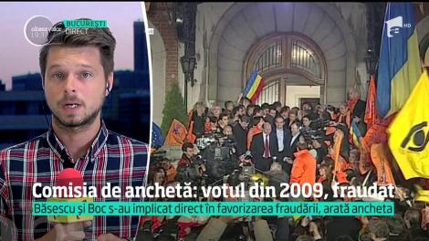 Alegerile din 2009 au fost fraudate, iar fostul preşedintele Traian Băsescu şi fostul premier Emil Boc s-au implicat în favorizarea fraudării