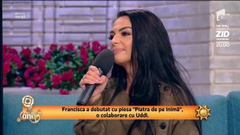 Francisca, semifinalistă la X Factor 2012, și-a descoperit pasiunea pentru muzică la vârsta de la cinci ani: "Vreau să fac totul pe placul meu, asta este cel mai important"