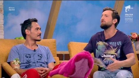 Dani Oțil, supărat pe colegul său de platou: "Răzvan este şchiop de două săptămâni, dar eu am fost aşa toată tinerețea mea"