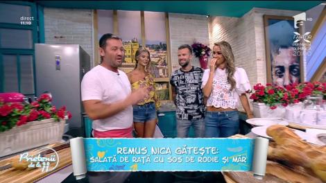 Remus Nica gătește - "Salată de rață cu sos de rodie și măr"