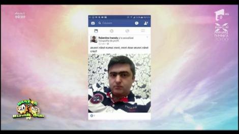 Rubrica "Decât un prieten în plus pe Facebook, mai bine un prieten în minus". Mesajul zilei: "Atunci când numai crezi, crezi doar atunci când crezi"