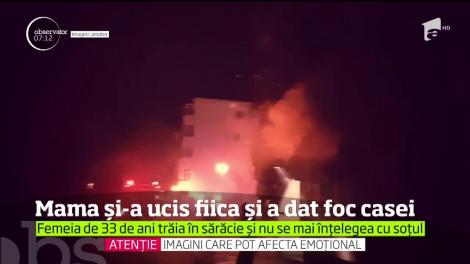 Anchetatorii lansează o ipoteză şocantă în cazul incendiului din blocul din Constanţa, în care o tânără şi fiica ei de doi ani au pierit