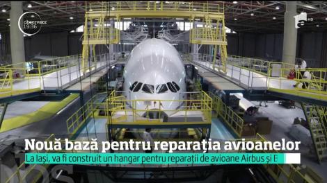 O investiţie de proporţii va demara la Iaşi. Va fi construit un hangar pentru reparaţii de avioane Airbus 320 şi Boeing 707