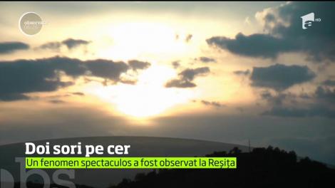 Un fenomen spectaculos, extrem de rar, a fost observat la Reşiţa