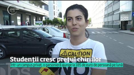 Studenţii cresc preţul chiriilor