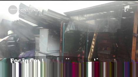 Panică în Centrul Rezidențial de Copii Pietroasa Mare din Timișoara din cauza unui incendiu izbucnit la o anexă