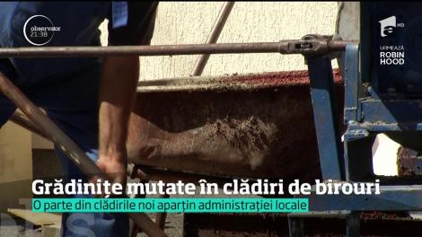 Clădiri de birouri din Bucureşti vor adoposti grădinţe. Sediile &icirc;n care ar fi trebuit să meargă cei mici erau mult prea nesigure