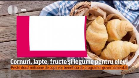 Programul guvernamental Cornul şi Laptele se extinde