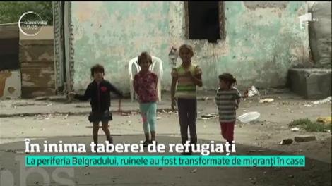 Migranții, duși în centrul de la Galați