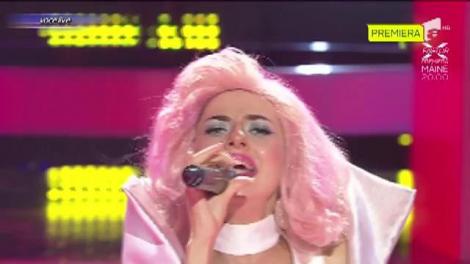 Lidia Buble se transformă în Katy Perry - "Chained to the rhythm"