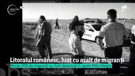 LItoralul românesc, luat cu asalt de migranți