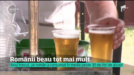 Românii, printre cei mai mari consumatori de alcool din lume