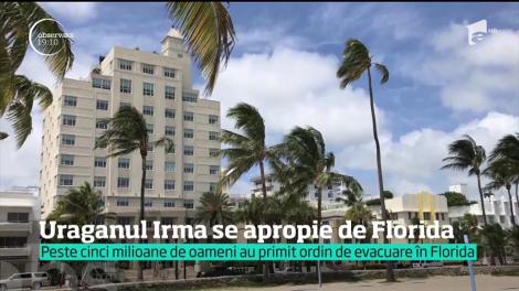 Uraganul Irma se apropie de Florida. Peste cinci milioane de oameni au primit ordin de evacuare