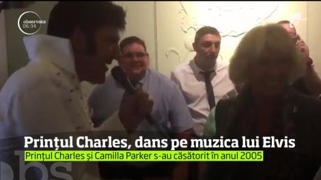 Prinţul Charles, dans pe muzica lui Elvis Presley