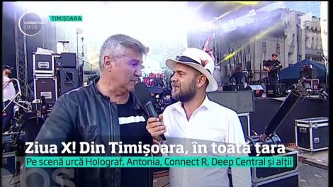 Timișoara, orașul de pe Bega, petrece de Ziua X