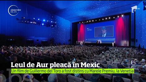 Un film de Guillermo del Toro a fost distins cu Leul de Aur, la Veneția