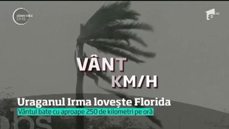 Uraganul Irma lovește Florida! Peste un milion de oameni au rămas fără curent electric
