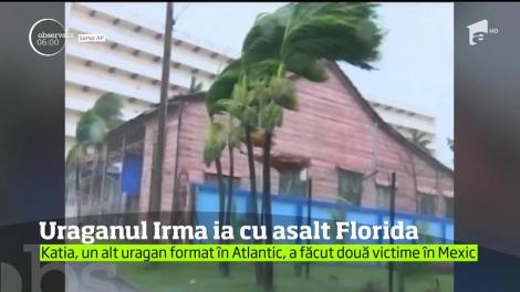 Uraganul Irma ia cu asalt Florida