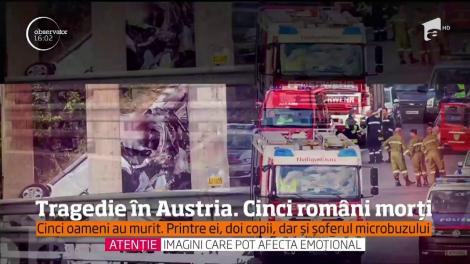 Tragedie în Austria. Cinci români morți