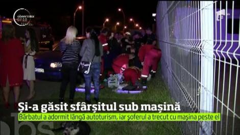 Un bărbat de 50 de ani din Baia Mare şi-a găsit sfârşitul sub o maşină