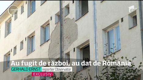 În noua casă a migranților, azilul pentru refugiaţi din Bucureşti, mişună ploşniţele, plouă prin acoperiş, iar duşul se face în chiuvetă