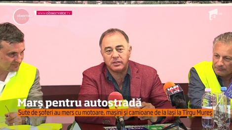 Marş de amploare pe drumurile din România