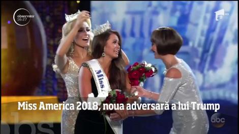 Miss America 2018, noua adversară a lui Donald Trump
