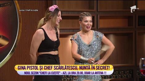 Bombă în showbiz-ul românesc! Gina Postol și îndrăgitul chef Cătălin Scărlătescu au făcut nuntă