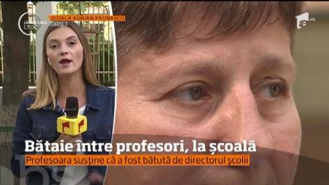 Bătaie între profesori într-o şcoală din Capitală