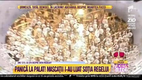 Panică la palat! Mascații au luat-o pe soția lui Dorin Cioabă