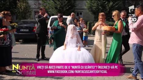 Nuntă cu Scântei. Ruperea turtei, un obicei străvechi la nunţi. Ionela și Andrei, pregătiţi să îşi unească destinul