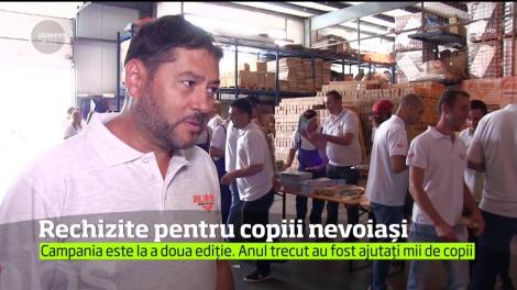 Rechizite pentru copiii nevoiaşi