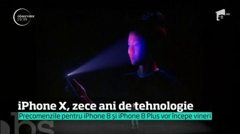 iPhone X, zece ani de tehnologie