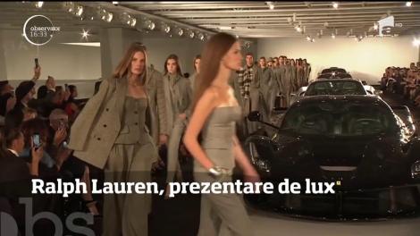 Designerul Ralph Lauren, prezentare de lux