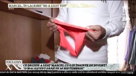 Marcel Toader i-a făcut bagajul Mariei Constantin. Susţine că vrea să-şi elibereze apartamentul de toate energiile negative