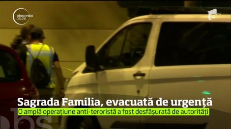 Faimoasa Sagrada Familia din Barcelona a fost evacuată de urgenţă după o alarmă cu bombă