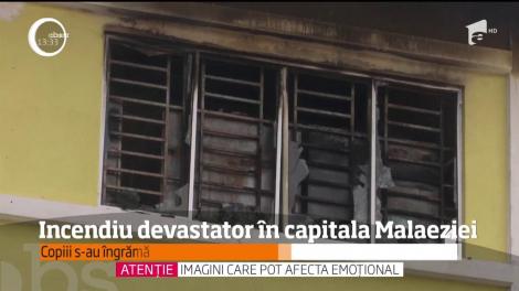 Tragedie! 21 de tineri au ars de vii într-un incendiu devastator la o şcoală religioasă din capitala Malaeziei